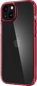 Etui Spigen Ultra Hybrid dla Apple iPhone 15 Plus Red Crystal (ACS06654)