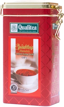 Черный чай Qualitea Sparkling moments крупнолистовой 100 г (4791014012573)