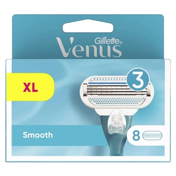 Wkłady wymienne do golenia Gillette Venus Smooth dla kobiet 8 szt (7702018567553)