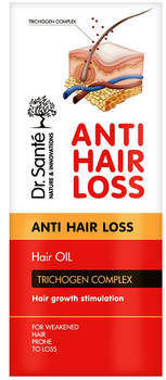 Олія проти випадіння волосся Dr. Sante Anti Hair Loss для стимуляції росту волосся 100 мл (8588006036565)