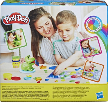 Набір для ліплення Hasbro Play-Doh Жаба та кольори (5010994208387)