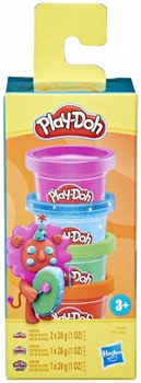 Zestaw plasteliny Hasbro Play-Doh 4 szt (5010994196547)