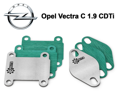 Заглушка клапана EGR Opel Vectra C 1.9 CDTI 2004-2020