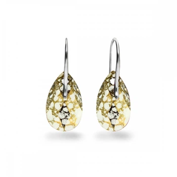 Срібні сережки Spark зі Swarovski Classic Drop KW610622GP