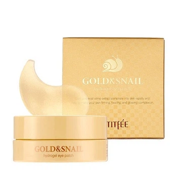 Гідрогелеві патчі для очей з золотом та равликом PETITFEE Gold & Snail Hydrogel Eye Patch 60 шт