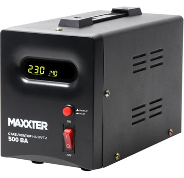 Стабілізатор напруги Maxxter MX-AVR-S500-01 500 ВА