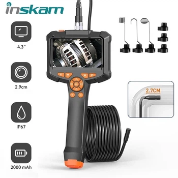 Профессиональный эндоскоп, бороскоп Inskam G30 8mm 2MP Full HD камера, 10м кабель