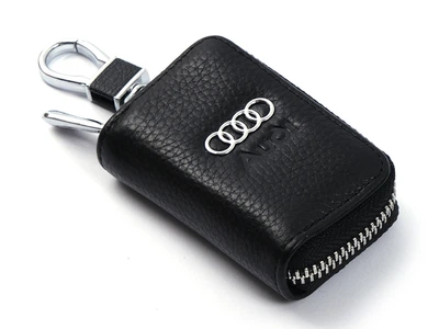Чехол для ключей с карабином Audi (Кожа) 2855