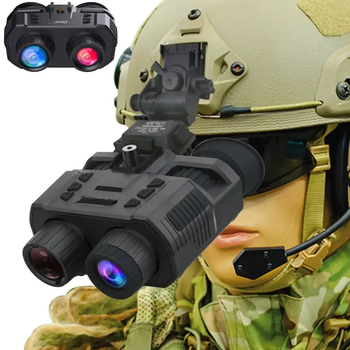 Бинокуляр прибор ночного видения NV8000 + крепление на шлем FMA L4G24 + карта 64Гб Черный (Kali) KL314