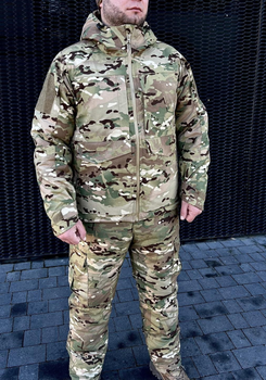 Зимняя военная форма мультикам тактическая форма зимняя multicam зимний костюм Омни-Хит XXL