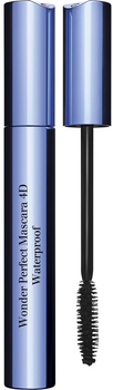 Tusz do rzęs Clarins Wonder Perfect Mascara 4D Waterproof wodoodporny 01 Perfect Black 8 ml (3380810369625 / 3666057157417)