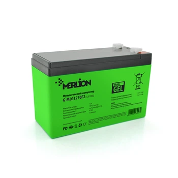 Аккумулятор мультигелевый MERLION G-MLG1270F2 12V 7 Ah AGM