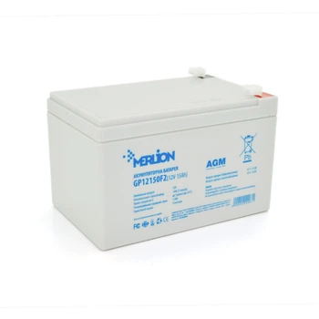 Аккумулятор мультигелевый MERLION GP12150F2 12V 15 Ah AGM