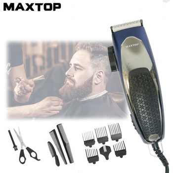 Машинка для стрижки MaxTop MP-4808 220V бритва-тример для стрижки волосся (1010353-Black)