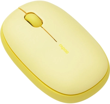 Myszka Rapoo M660 Silent Wireless Żółta (6940056143822)