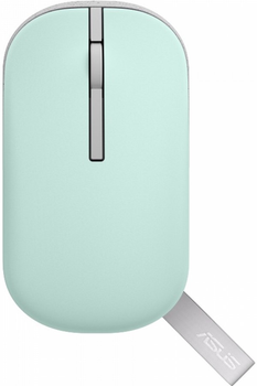 Mysz Asus Marshmallow MD100 Wireless Brave Green (90XB07A0-BMU0A0)