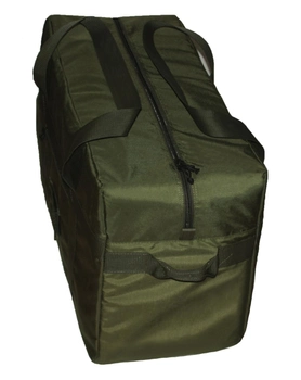 Тактическая супер-крепкая сумка 5.15.b 100 Литров. Экспедиционный баул. Олива.
