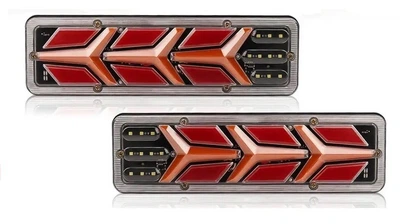Фонарь задний Lamborghini 30х9см LED 12V (комплект 2шт)