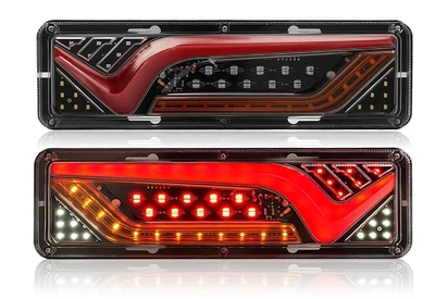 Фонарь задний Rear lamp Bird 30х9см LED 12V (комплект 2шт)