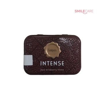 Конфеты Compass Intense Red Wildberry Mints (дикая ягода) без сахара, 20 г