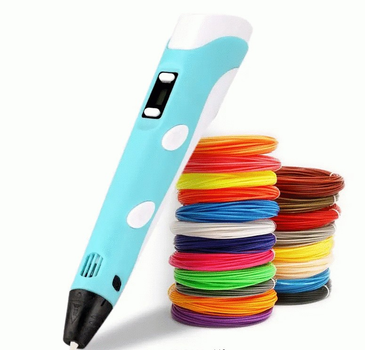 3Д Ручка 3D Pen-2 з Led дисплеєм, ручка для малювання ББ 3838