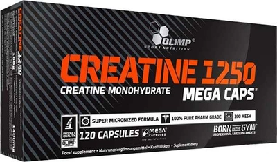 Креатин Olimp Creatine Mega Caps 120 капсул (5901330022340)