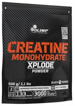 Креатин Olimp Xplode Monohydrate Powder 500 г Лимон (5901330076374)