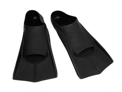 Ласты короткие для бассейна L (39-41) черные