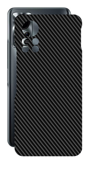 Захисна плівка StatusSKIN для Infinix HOT 11S NFC Корпус Вініл Карбон чорний