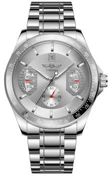 Мужские часы Winner 8267 Silver