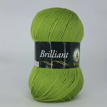 Пряжа Vita Brilliant 5110 салатовый