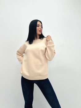 Женский теплый батник "Wear", бежевый 46-48
