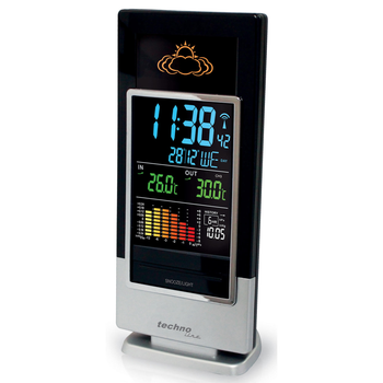 Метеостанция с беспроводным датчиком Technoline WS6502 Black/Silver (WS6502)