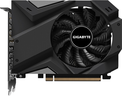 Відеокарта Gigabyte PCI-Ex GeForce GTX 1650 D6 OC 4GB GDDR6 (128bit) (1590/12000) (DVI-D, HDMI, DisplayPort) (GV-N1656OC-4GD 2.0)