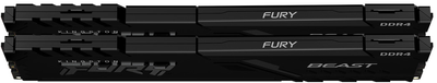 Pamięć Kingston Fury DDR4-3200 32768 MB PC4-25600 (Kit of 2x16384) Beast Black (KF432C16BB1K2/32)