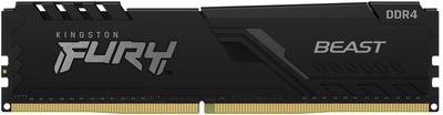 Pamięć Kingston Fury DDR4-2666 16384MB PC4-21300 Beast Black (KF426C16BB1/16)