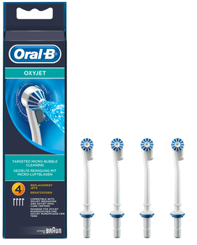 Насадки для електричної зубної щітки Oral-B Professional Care Md20 Oxyjet Target Micro Bubble Cleaning 4 шт (4210201850304)