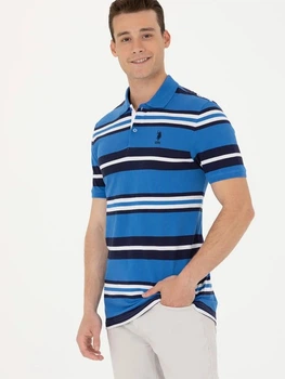 Поло длинное мужское U.S. Polo Assn G081GL011-000-1572833(saks) M Синее (8682734663311)
