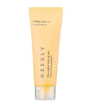 Солнцезащитный крем с эффектом осветления и сияния Needly Vita C Glow Tone Up Sun SPF 50+ PA++++ 10 мл