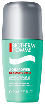 Антиперспірант Biotherm Homme Aquapower Ice Cooling Effect кульковий 75 мл (3614272476073)