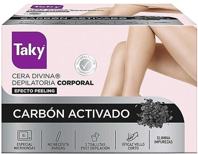 Wosk do depilacji Taky Carbon Activado Body Hair Removal Wax 300 g (8411014101799)