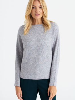 Sweter damski luźny Greenpoint SWE6290034W2290M00 34 Szary (5903245347310)