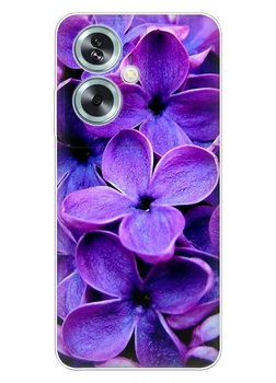 Силиконовый чехол ПринтОК для Oppo A79 5G - Сирень
