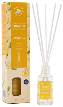 Patyczki zapachowe La Casa de los Aromas Mikado Vanilia 30 ml (8428390060305)
