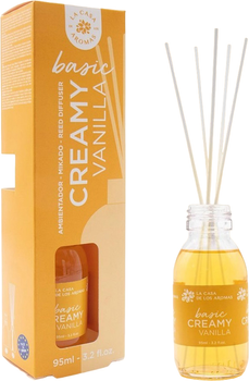 Patyczki zapachowe La Casa de los Aromas Basic Creamy Vanilla 95 ml (8428390050399)
