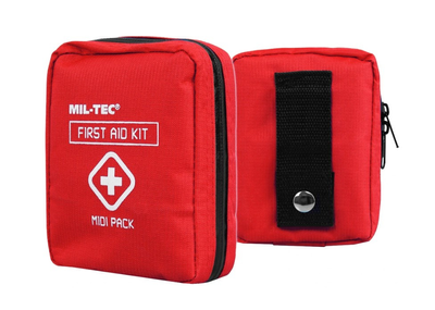 Аптечка первой помощи тактическая MIL-TEC Midi Pack Red 16025910