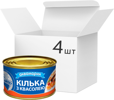 Упаковка кілька Аквамарин 230 г х 4 шт (4820183770820_1)