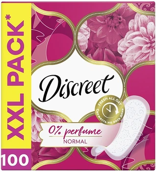 Прокладки щоденні Discreet Normal No Perfume 100 шт (4015400271154)