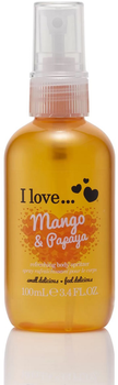 Mgiełka do ciała I Love... Refreshing Body Spritzer odświeżająca Mango & Papaya 100 ml (5060217188842)