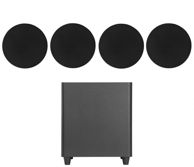 Акустический комплект SKY SOUND SUBT-10B/FLC-6,5 (2*40Вт) BLACK (5820738)